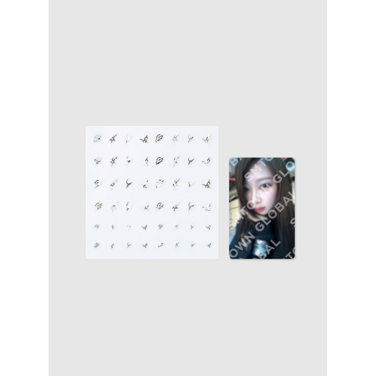 NAIL POINT STICKER SET - aespa 'Armageddon : The Mystery Circle' POP-UP MD 1
