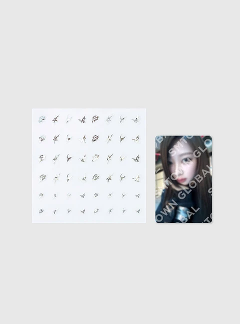 NAIL POINT STICKER SET - aespa 'Armageddon : The Mystery Circle' POP-UP MD