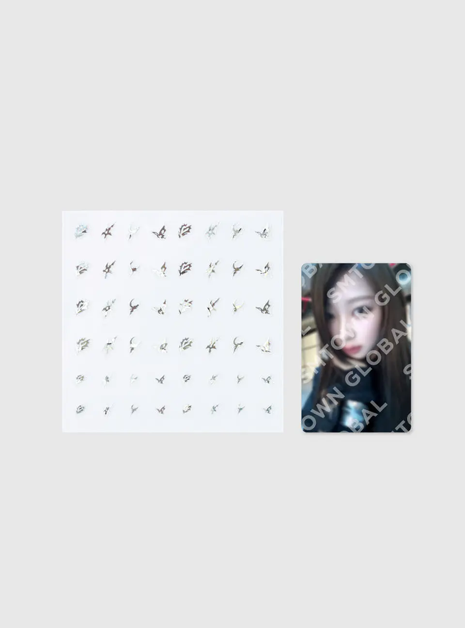 NAIL POINT STICKER SET - aespa 'Armageddon : The Mystery Circle' POP-UP MD 1