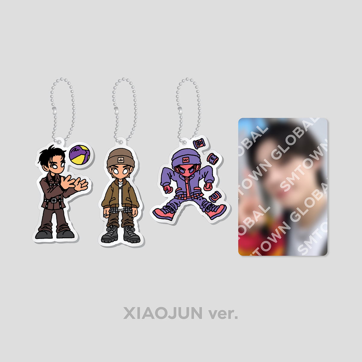 RANDOM ACRYLIC KEY RING SET - WayV 'FREQUENCY - The 6th Mini Album' MD 5