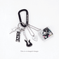 CARABINER KEYCHAIN SET - RIIZE : ON THE SING STREET POP-UP MD - Miniatura 3