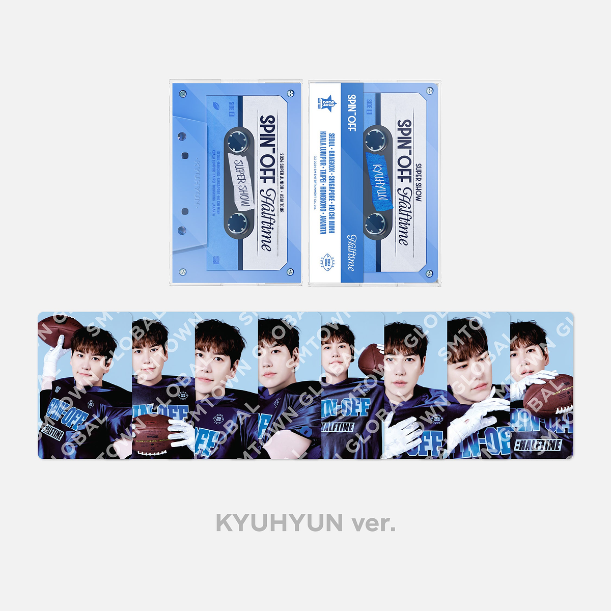 CASSETTE TAPE PHOTO SET - 2024 SUPER JUNIOR 'SUPER SHOW SPIN - OFF : Halftime' MD 9