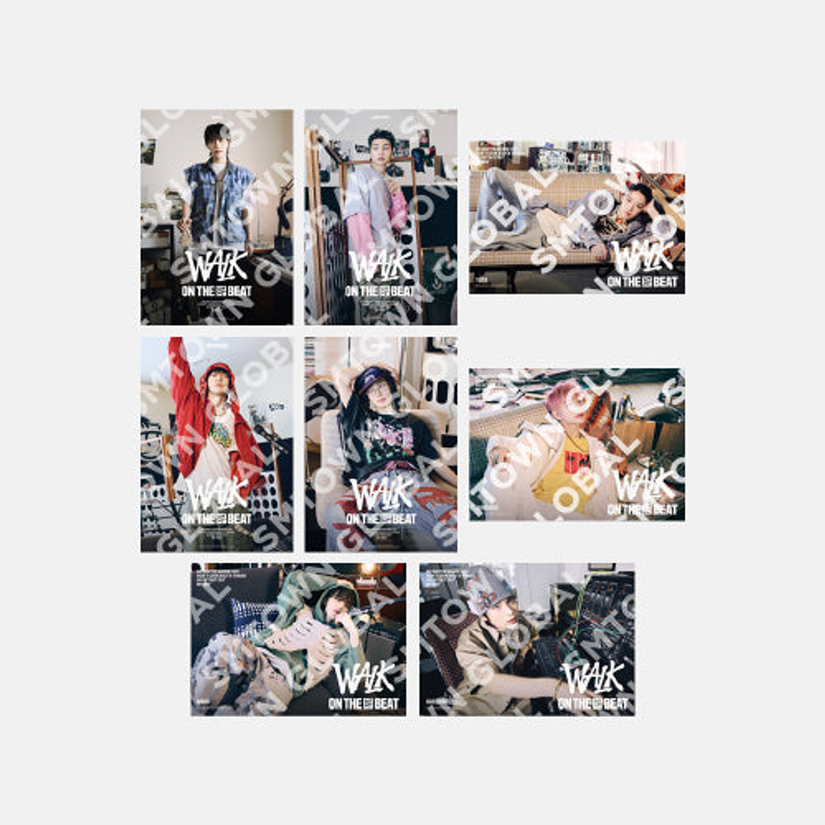 A4 POSTER - NCT 127 POP-UP 'WALK : ON THE BEAT' MD 1