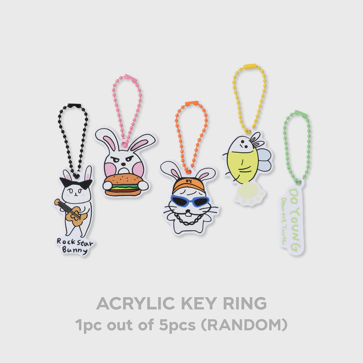 RANDOM ACRYLIC KEY RING - 2024 DOYOUNG CONCERT [ Dearest Youth, ] MD 2