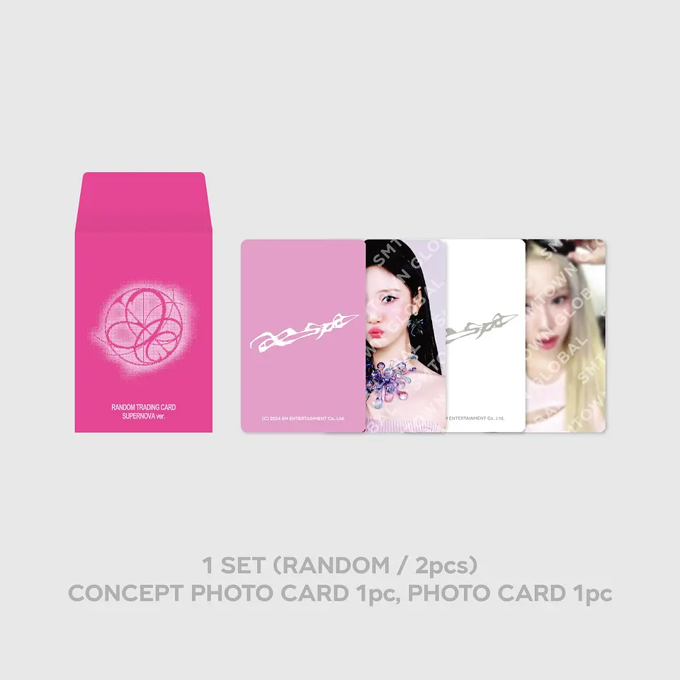 RANDOM TRADING CARD SET - aespa 'Armageddon : The Mystery Circle' POP-UP MD 2