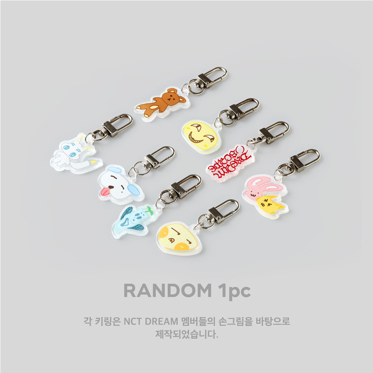 RANDOM KEY RING - 2024 NCT DREAM - DREAM( )SCAPE ZONE POP-UP MD 3