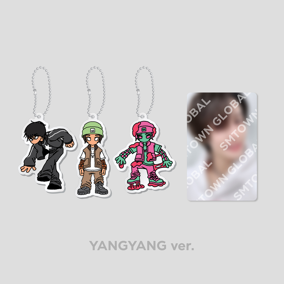 RANDOM ACRYLIC KEY RING SET - WayV 'FREQUENCY - The 6th Mini Album' MD 7