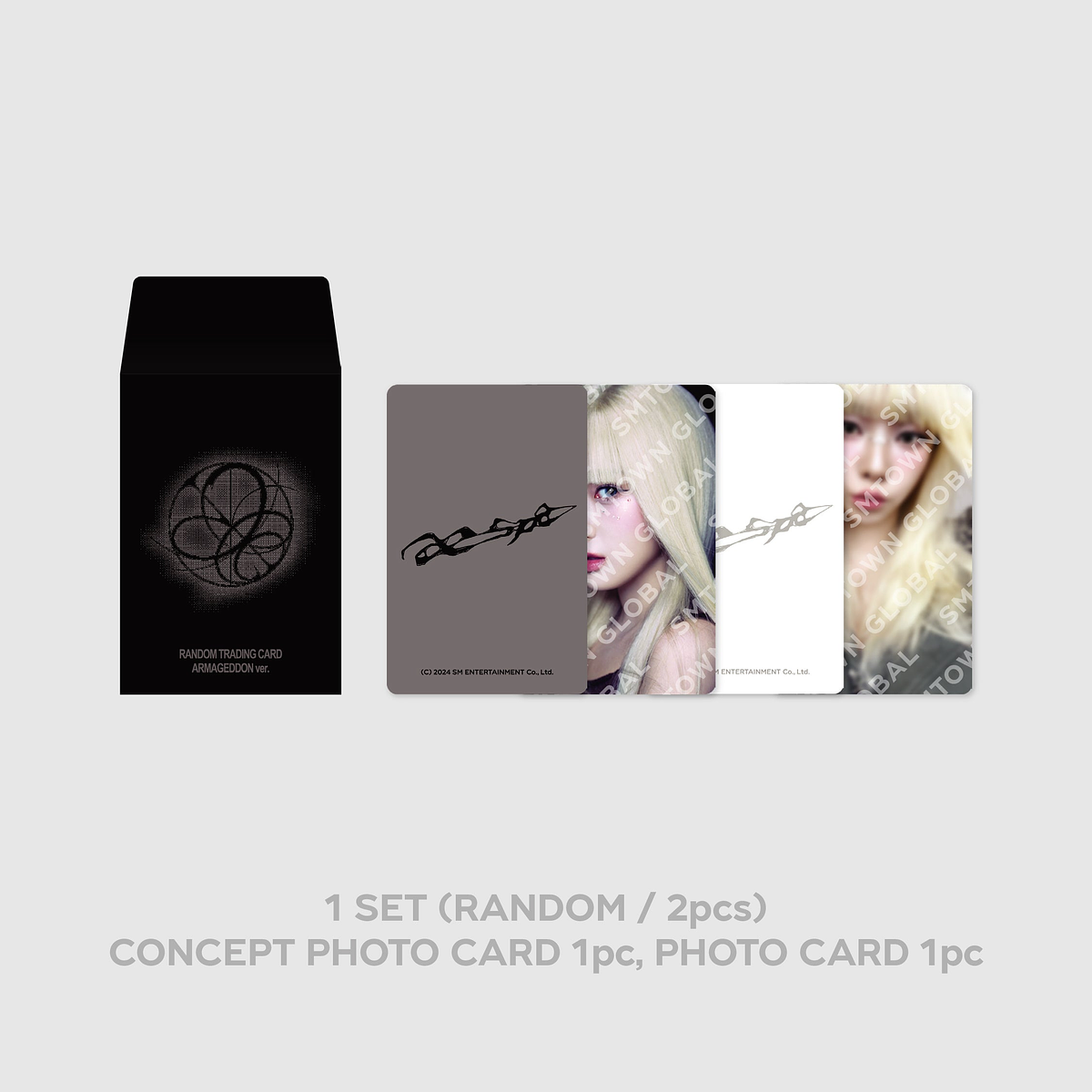 RANDOM TRADING CARD SET - aespa 'Armageddon : The Mystery Circle' POP-UP MD 5