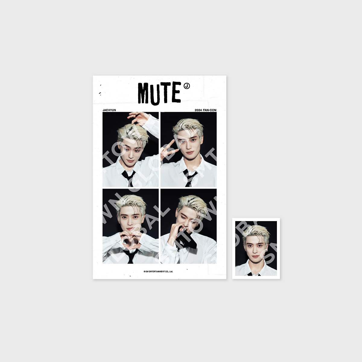 ID PHOTO + 4 CUT PHOTO SET- 2024 JAEHYUN FAN-CON <Mute> MD 2