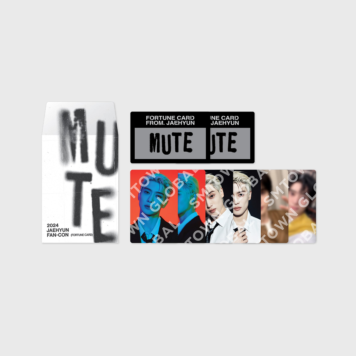 FORTUNE SCRATCH CARD SET - 2024 JAEHYUN FAN-CON <Mute> MD 2