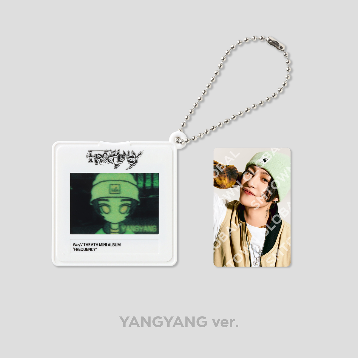 SLIDE MOUNT KEY RING SET - WayV 'FREQUENCY - The 6th Mini Album' MD 8