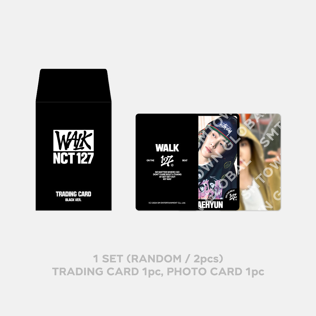 RANDOM TRADING CARD SET - NCT 127 POP-UP 'WALK : ON THE BEAT' MD 2