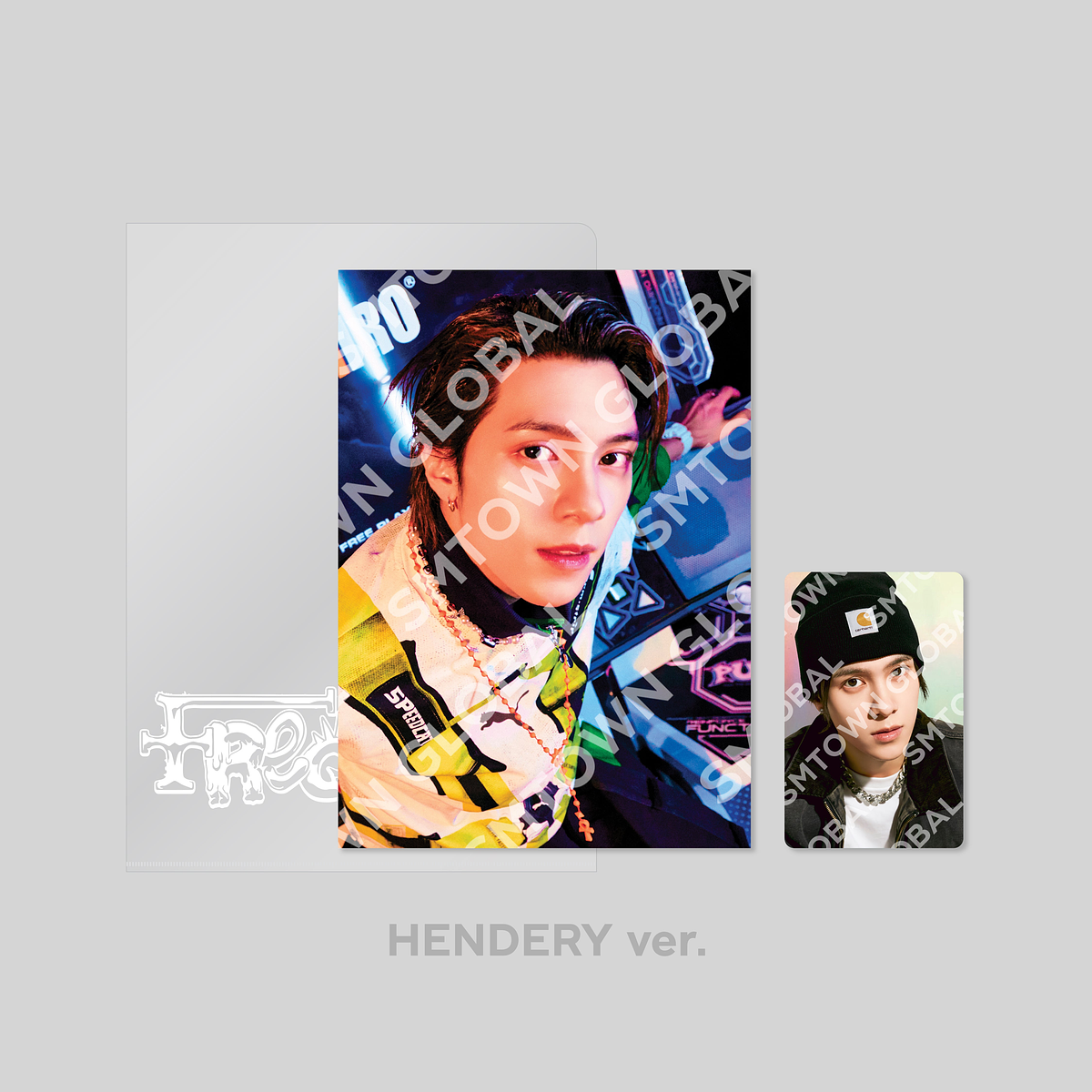 POSTCARD + HOLOGRAM PHOTO CARD SET - WayV 'FREQUENCY - The 6th Mini Album' MD 5