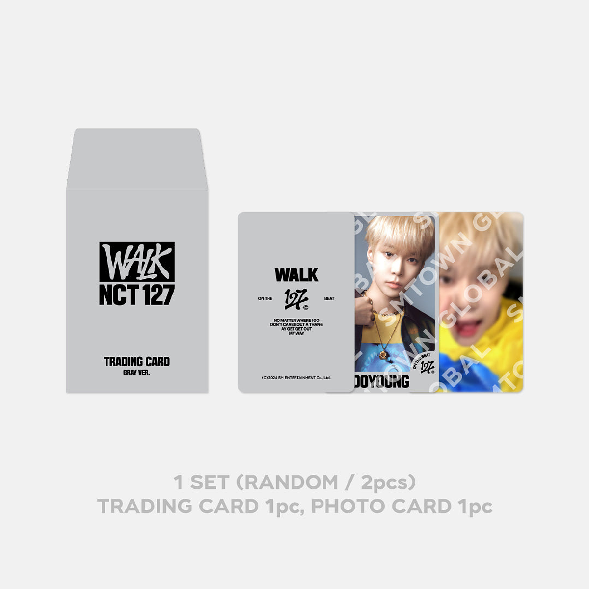 RANDOM TRADING CARD SET - NCT 127 POP-UP 'WALK : ON THE BEAT' MD 5