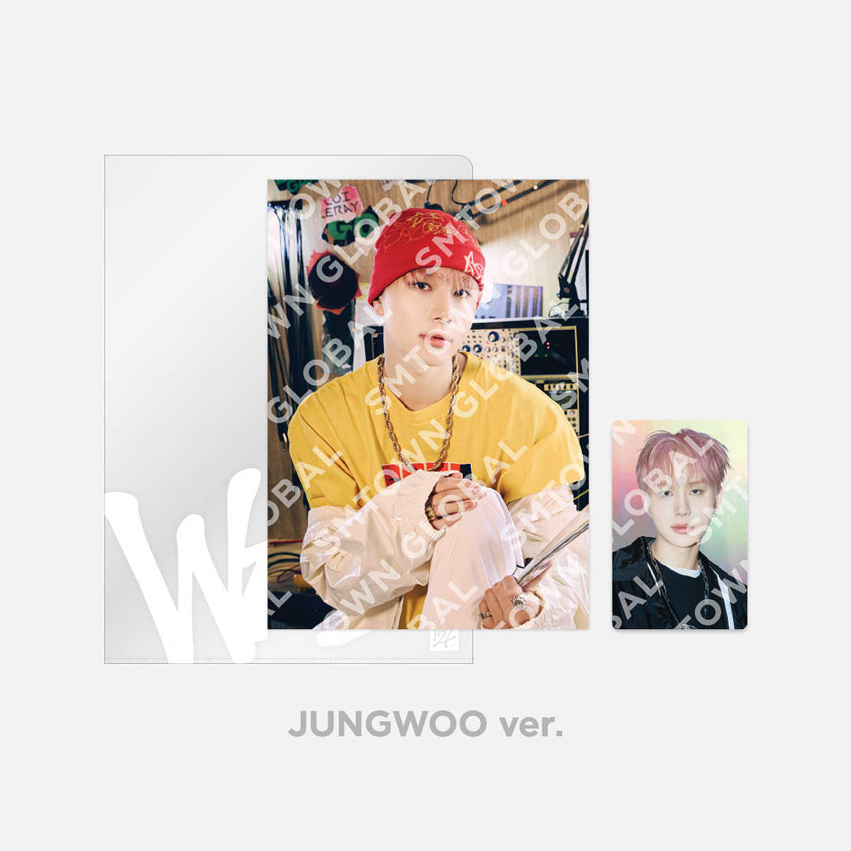 POSTCARD + HOLOGRAM PHOTO CARD SET - NCT 127 POP-UP 'WALK : ON THE BEAT' MD 7