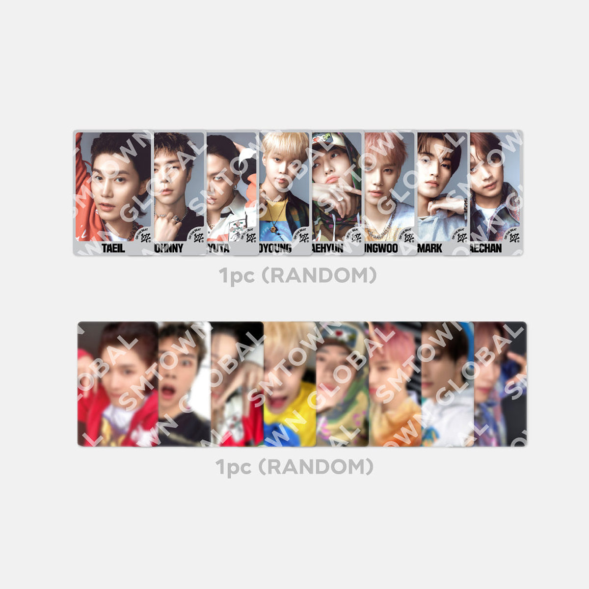 RANDOM TRADING CARD SET - NCT 127 POP-UP 'WALK : ON THE BEAT' MD 6