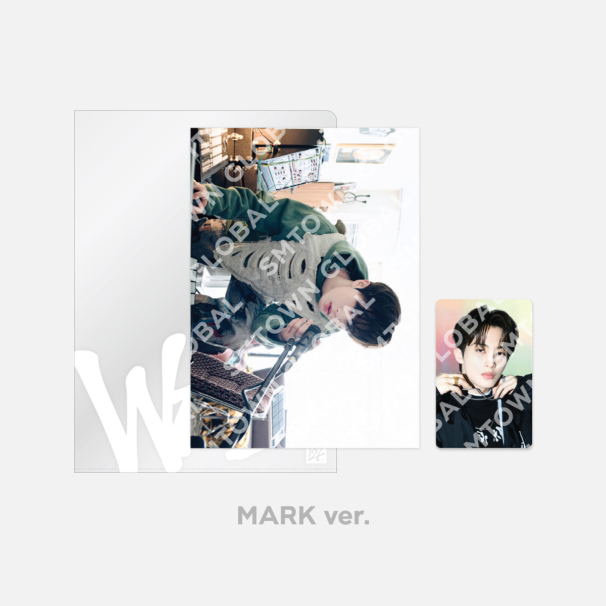 POSTCARD + HOLOGRAM PHOTO CARD SET - NCT 127 POP-UP 'WALK : ON THE BEAT' MD 8