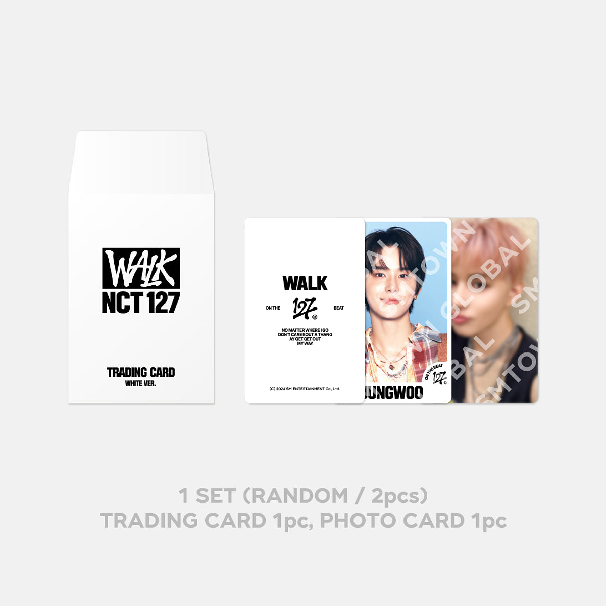 RANDOM TRADING CARD SET - NCT 127 POP-UP 'WALK : ON THE BEAT' MD 8