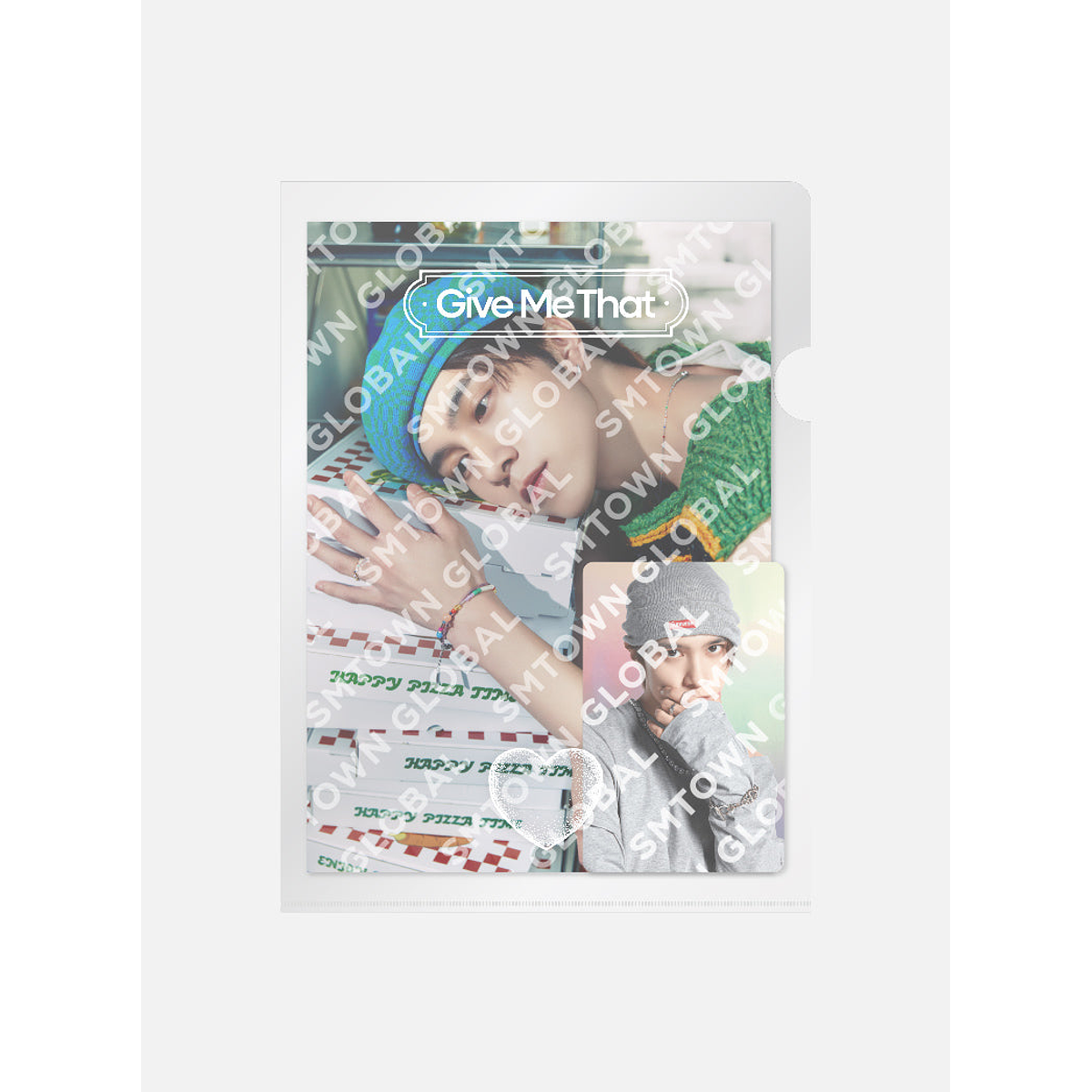 POSTCARD + HOLOGRAM PHOTO CARD SET - WayV 'Give Me That - The 5th Mini Album' MD 1