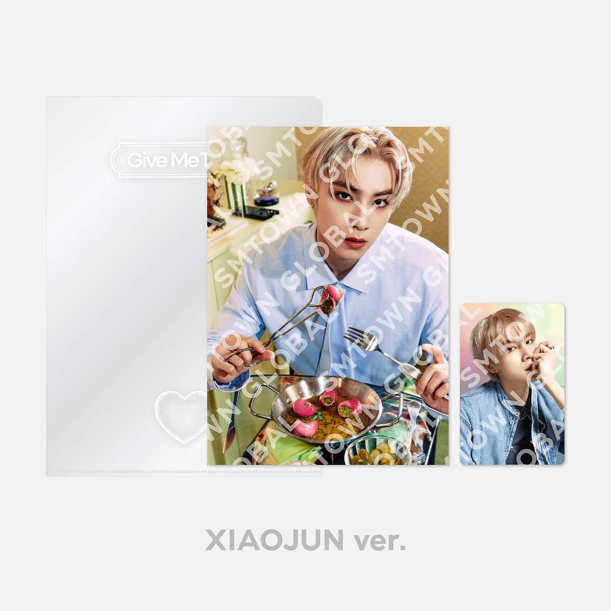 POSTCARD + HOLOGRAM PHOTO CARD SET - WayV 'Give Me That - The 5th Mini Album' MD 4