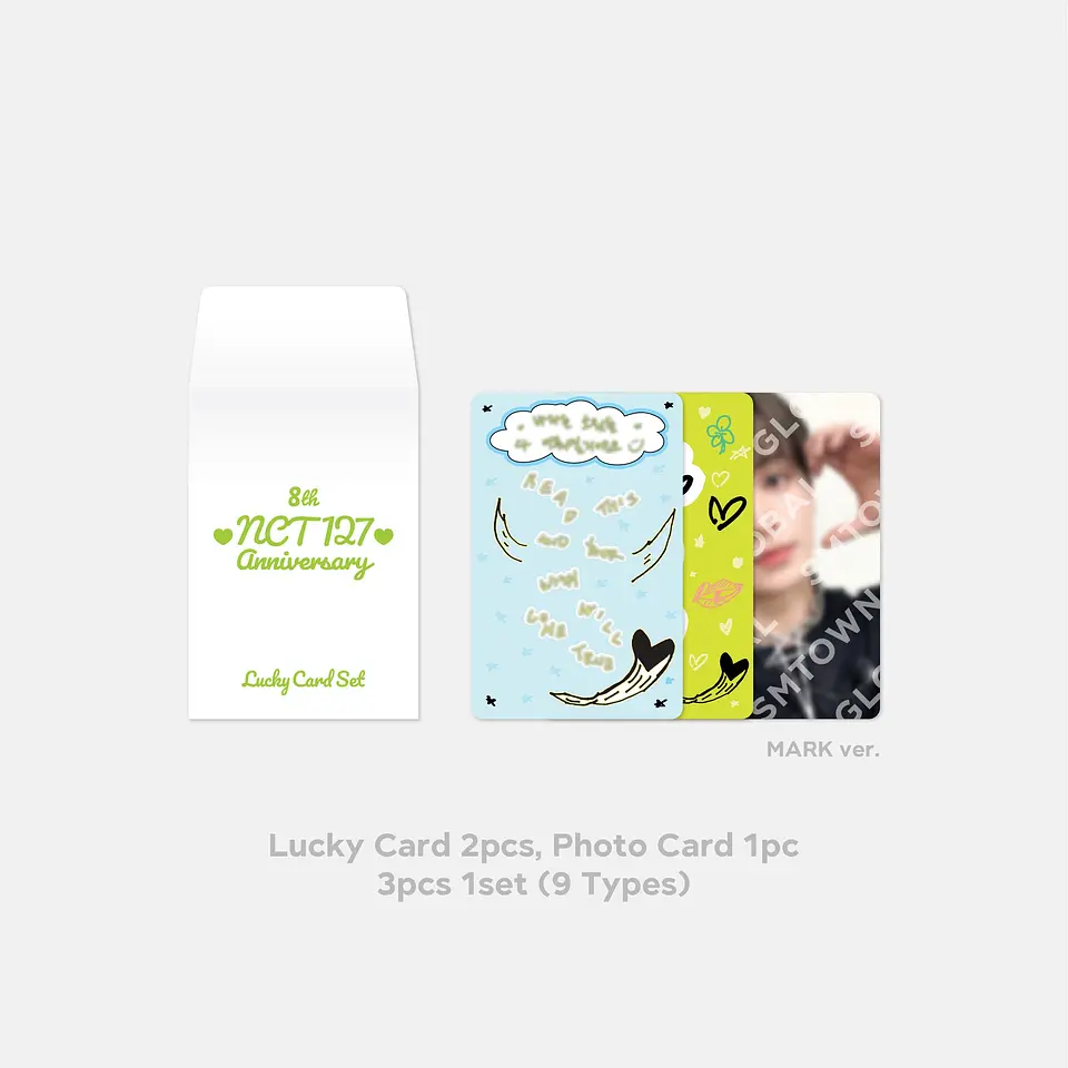LUCKY CARD SET - NCT 127 8th Anniversary MD 6