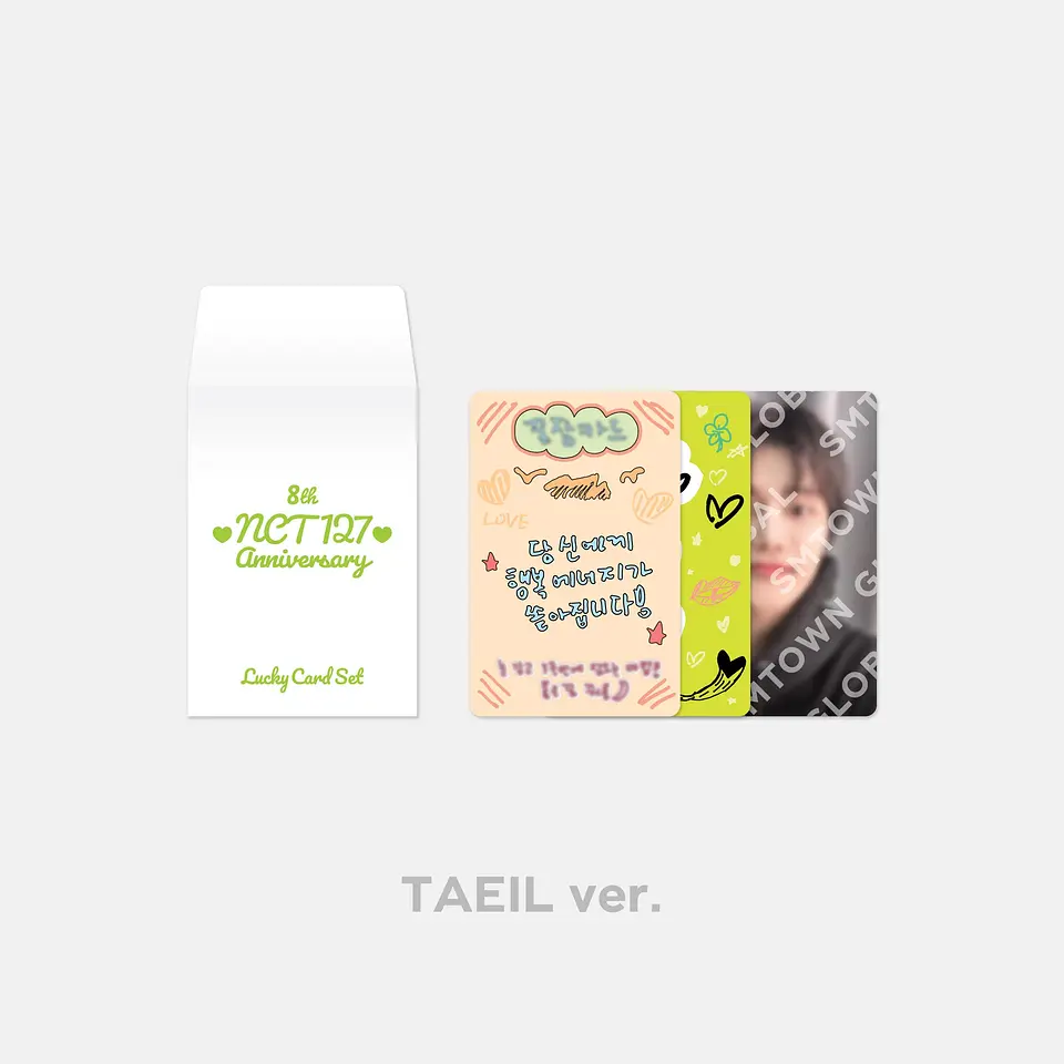 LUCKY CARD SET - NCT 127 8th Anniversary MD 7