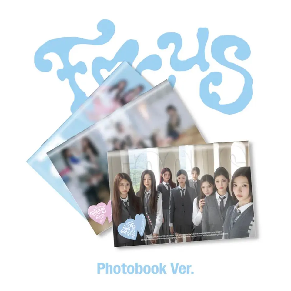 The 1st Mini Album 'FOCUS' (Photobook Ver.) - SET 1