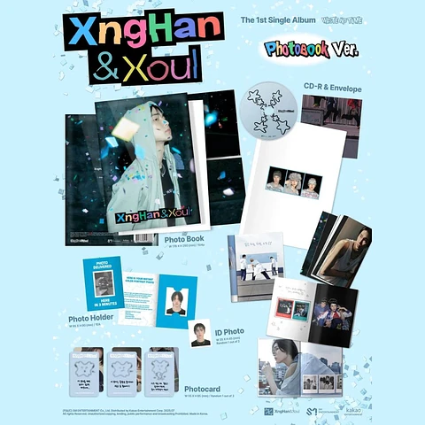 The 1st Single 'Waste No Time' (Photo Book Ver.)