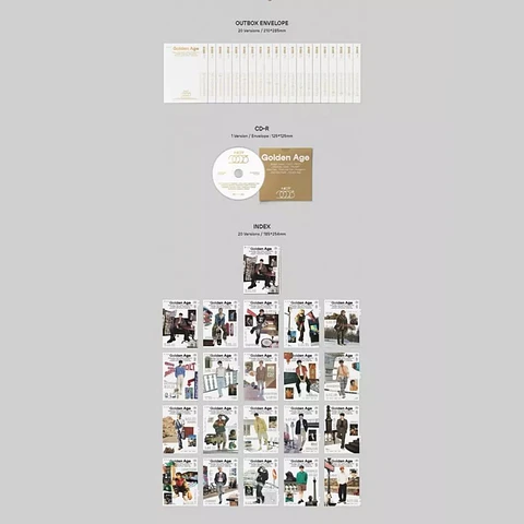 The 4th Album 'THE GOLDEN AGE' (Photobook ver.) (Collecting Ver.) - Random Member