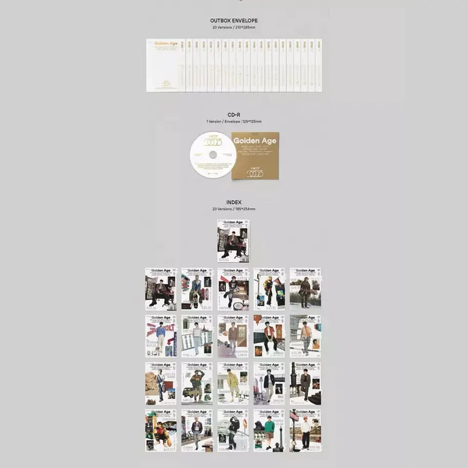The 4th Album 'THE GOLDEN AGE' (Photobook ver.) (Collecting Ver.) - Random Member 2