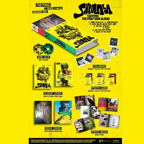 The 1st Mini Album 'SHALALA' (Archive Ver.)