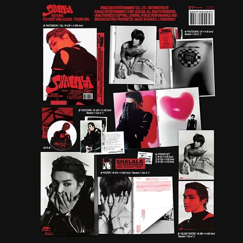 The 1st Mini Album 'SHALALA' (Thorn Ver.)