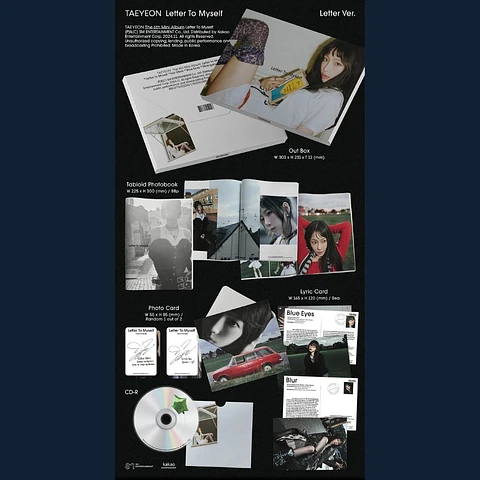 The 6th Mini Album 'Letter To Myself’ (Letter Ver.)