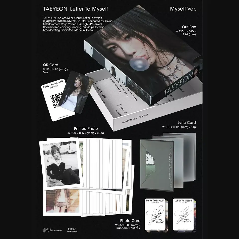The 6th Mini Album 'Letter To Myself’ (Myself Ver.) 2