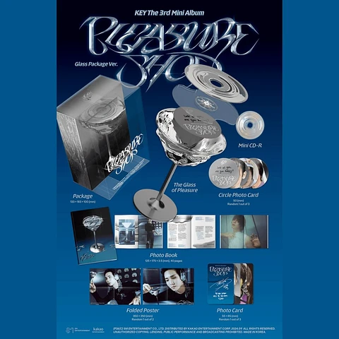 The 3rd Mini Album 'Pleasure Shop' (Glass Package Ver.)