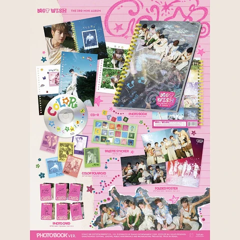 The 3rd Mini Album  'COLOR' (Photobook Ver.)