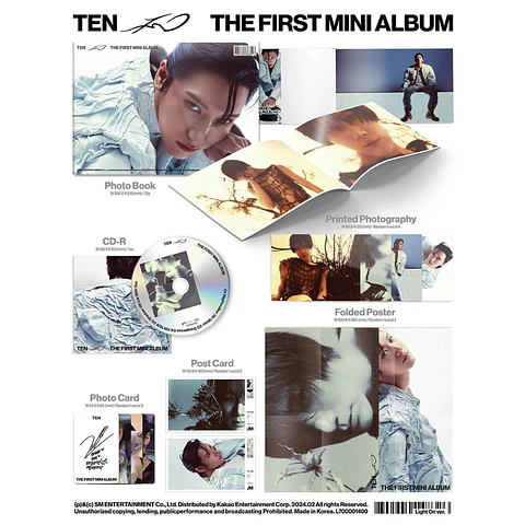 The 1st Mini Album 'TEN' (Light On Ver.)