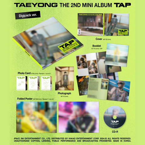 The 2nd Mini Album 'TAP' (Digipack Ver.)