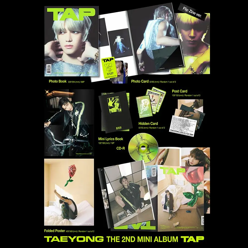 The 2nd Mini Album 'TAP' (Flip Zine Ver.)  2