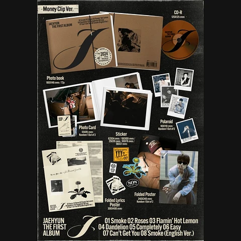 The 1st Album 'J' (Money Clip Ver.)