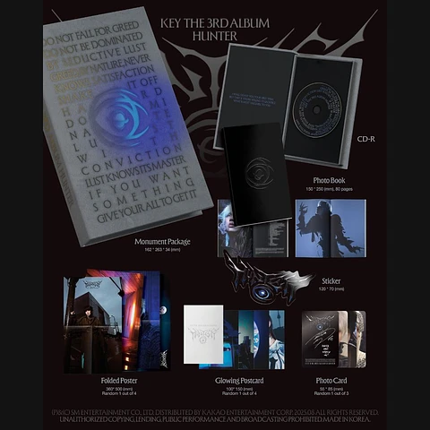 The 3rd Album 'HUNTER' (Package A Ver.)