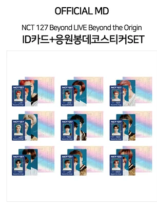 NCT 127 [ BEYOND THE ORIGIN ] ID CARD + DECO STICKER