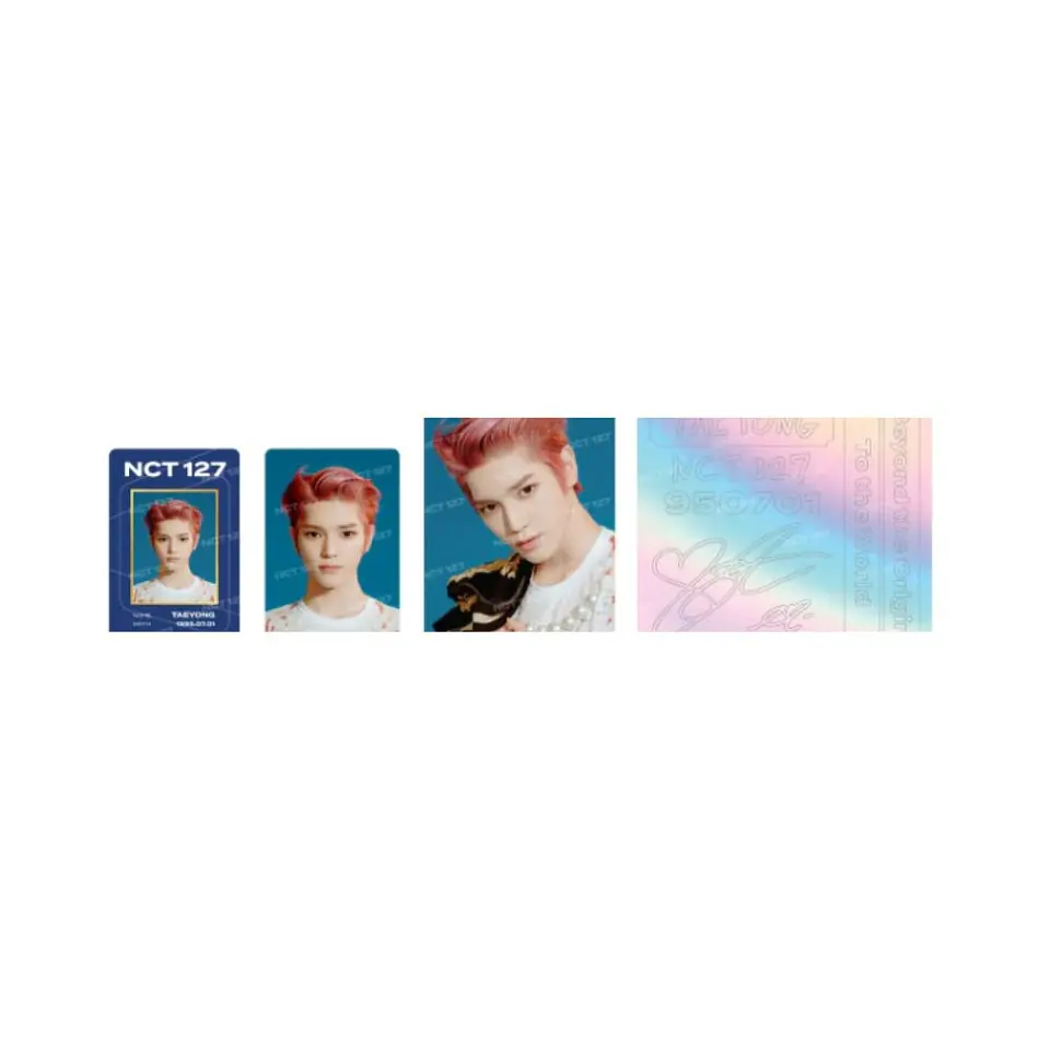 NCT 127 [ BEYOND THE ORIGIN ] ID CARD + DECO STICKER 5