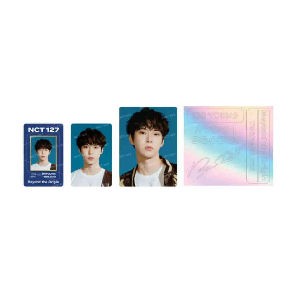 NCT 127 [ BEYOND THE ORIGIN ] ID CARD + DECO STICKER 8