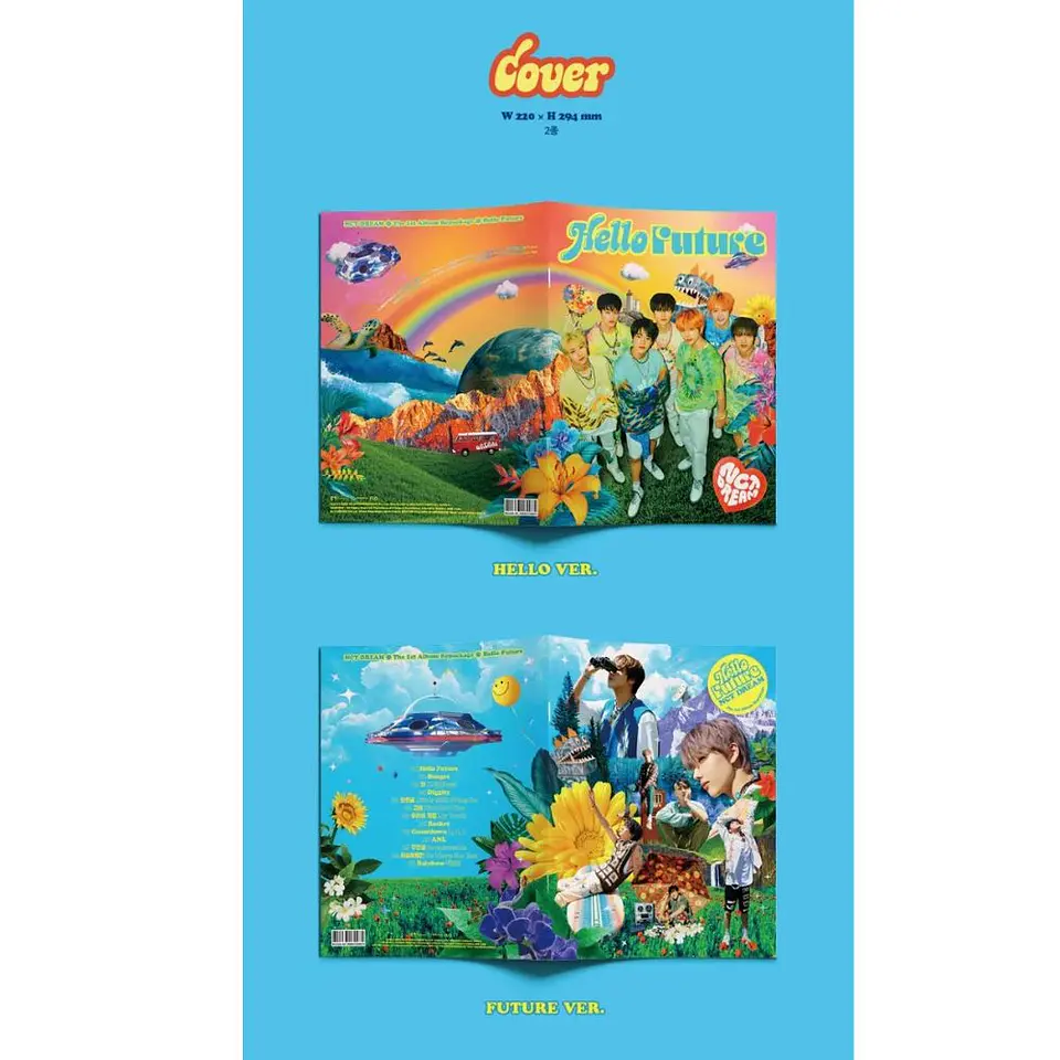 The 1st Repackage Album 'Hello Future' (Photo Book Ver.) SET 4