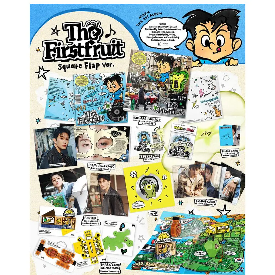 The 1st Album ‘The Firstfruit’ (Square Flap Ver.) SET 4