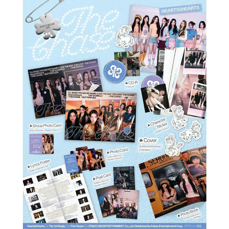 The 1st Single ‘The Chase’ (Photo Book Ver.) SET 4
