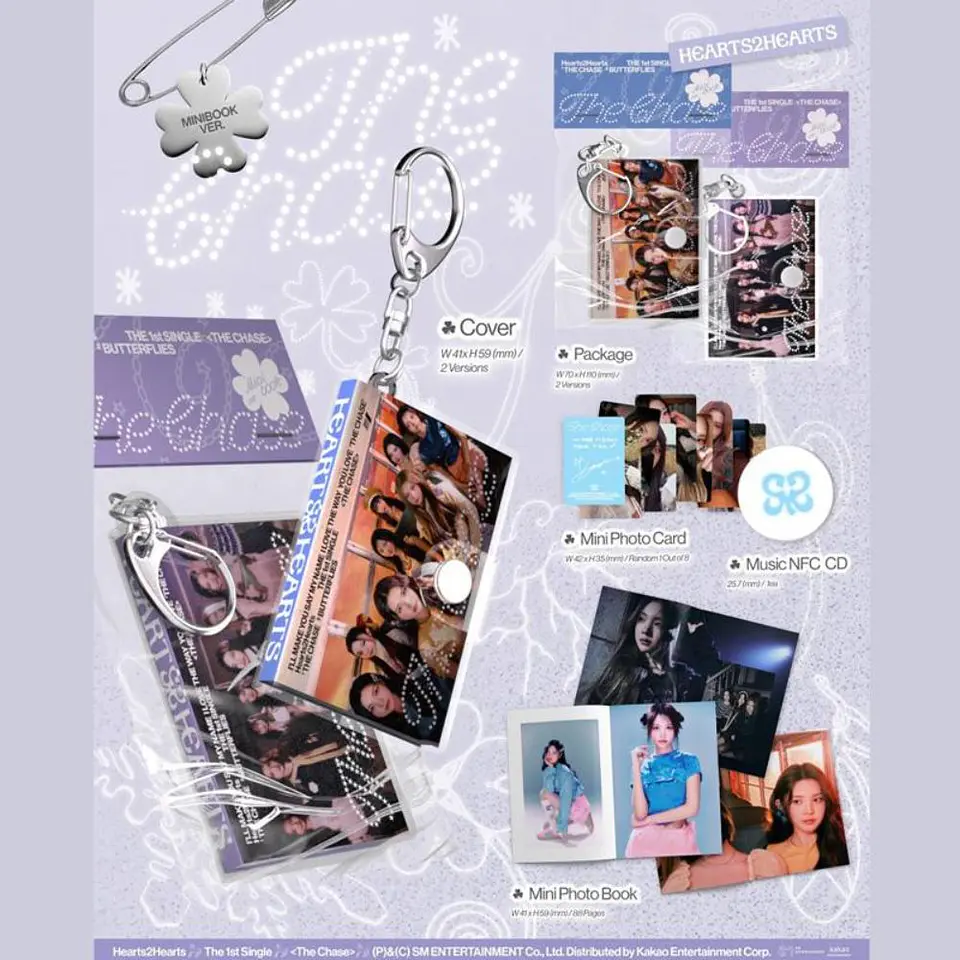The 1st Single ‘The Chase’ (Mini Book Ver.) (SMART ALBUM) SET 4