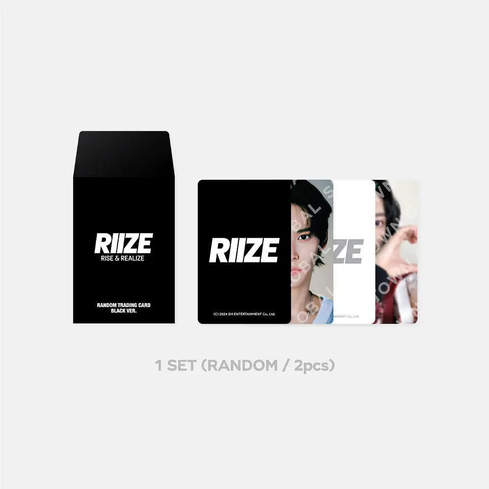 RANDOM TRADING CARD SET - 2024 RIIZE 'RIIZE UP' POP-UP MD 3x2 2