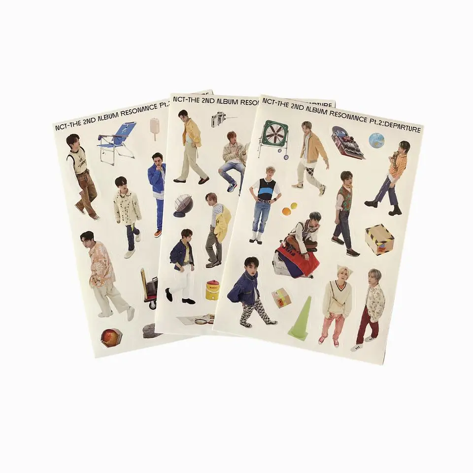 NCT The 2nd Album Resonance Pt_2 Departure Sticker Set+Gift 1